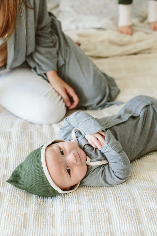 Organic Bandit Bonnet (Pine)